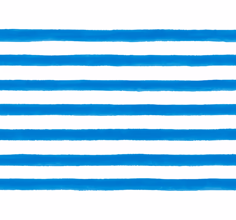 Tapete horizontale streifen in blauen aquarellbalken - TenStickers