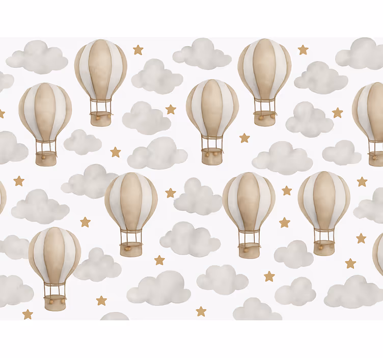 Tapete baby sternenballons erde - TenStickers