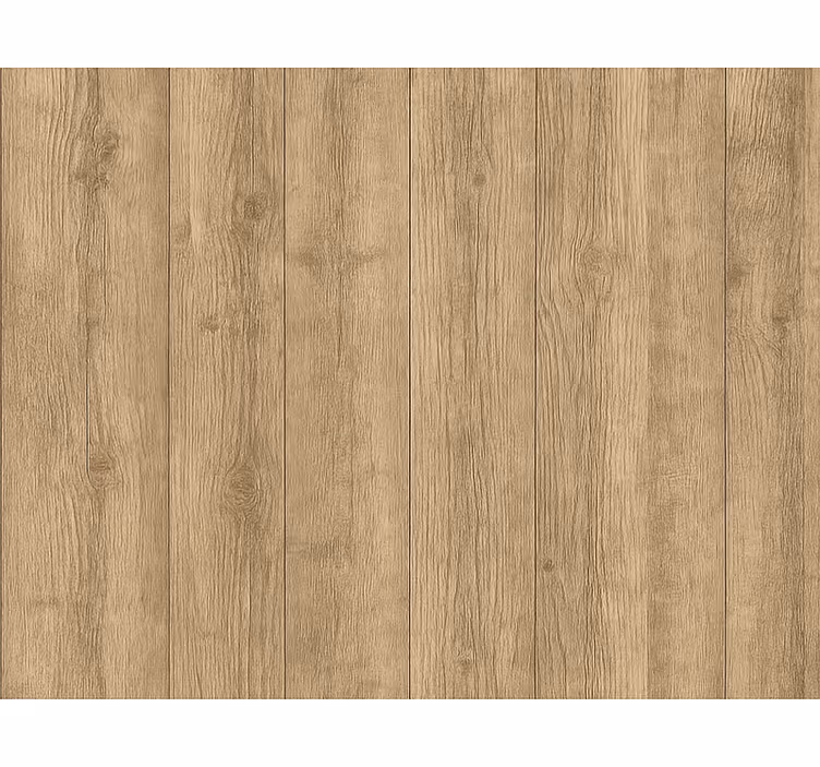 Tapete holzoptik naturbelassene sand-eiche vertikal - TenStickers