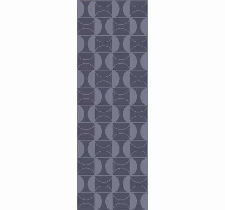 Tapete schlafzimmer im blauen japandi design - TenStickers