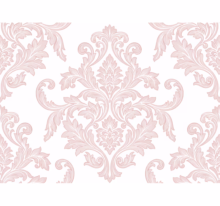 Tapete barock blush damast paisley - TenStickers