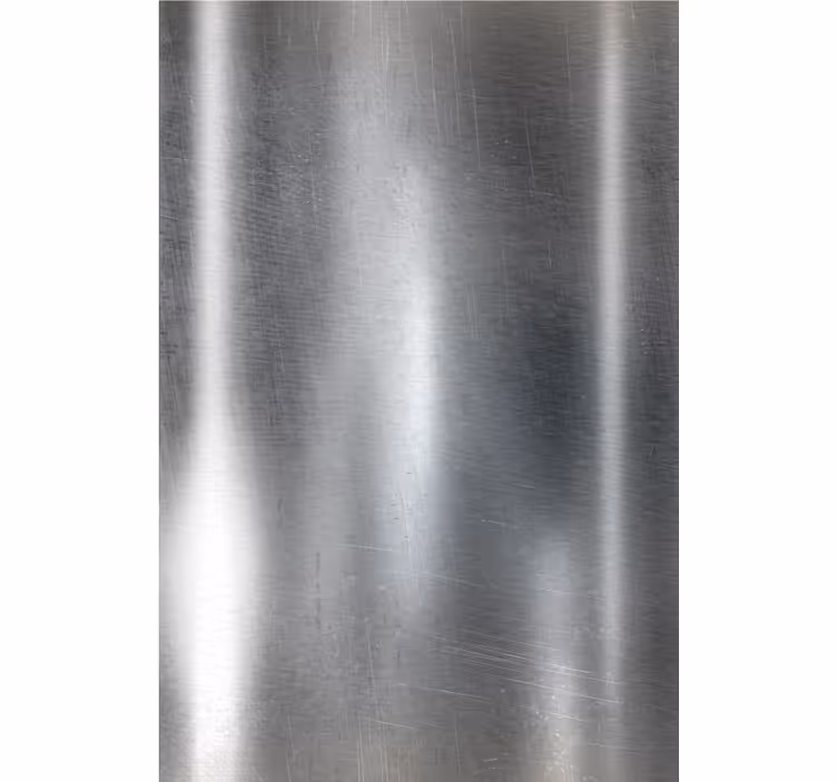 Tapete metalloptik silberne rustikale textur - TenStickers