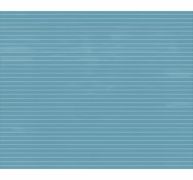 Tapete blau mit horizontalem streifendesign - TenStickers