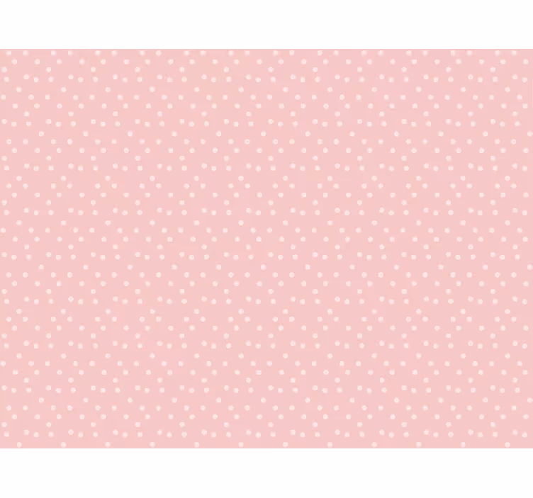 Tapete rosa sanfte pastellbabyfarbe punkte - TenStickers