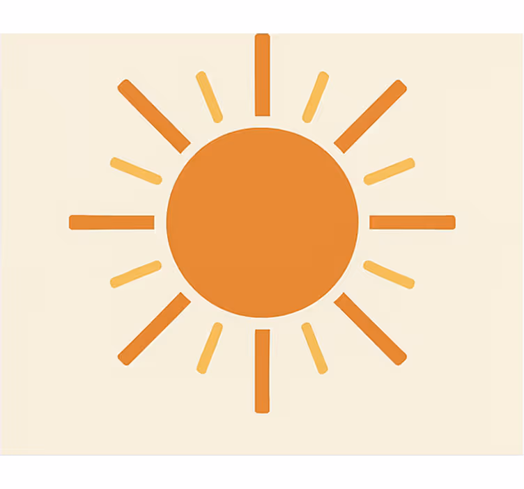 Tapete terrakotta sol filat - TenStickers