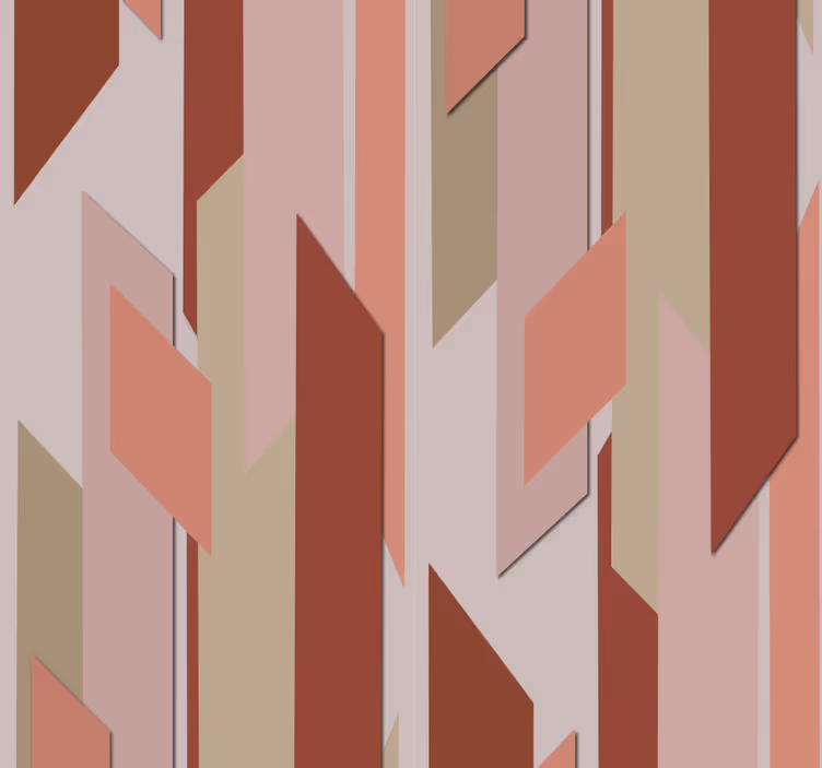 Tapete geometrische Muster abstrakt geometrisch - TenStickers