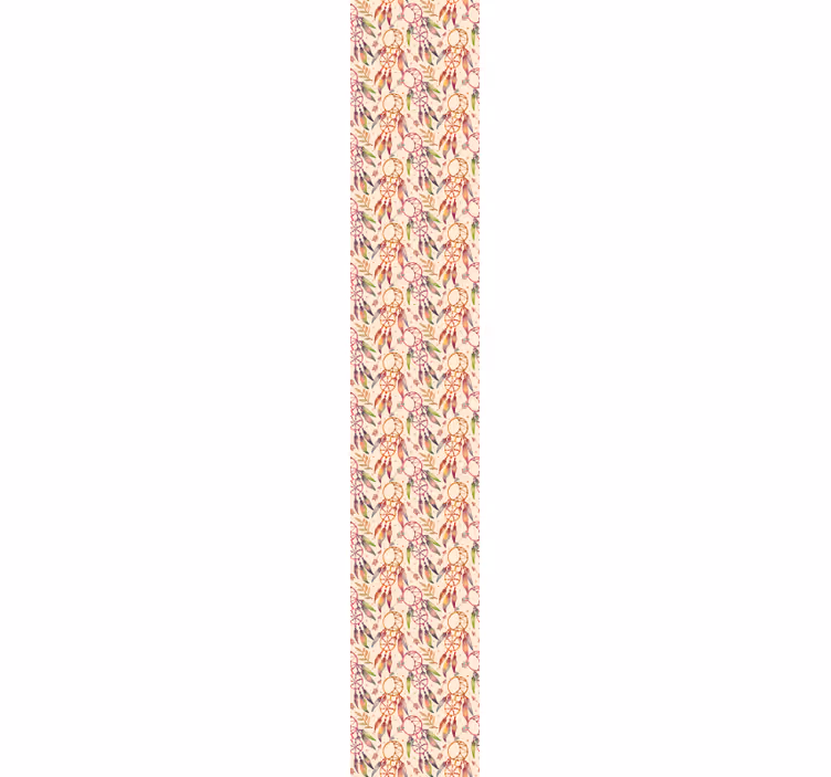 Tapete Kinderzimmer florales traumfänger-muster - TenStickers