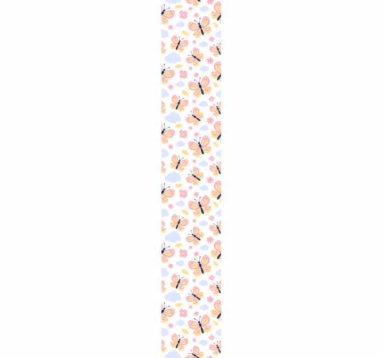 Tapete Schmetterling schmetterlingswolkenmuster - TenStickers