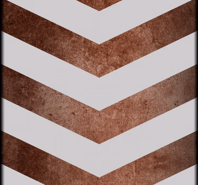 Tapete geometrisch chevron-strukturmuster - TenStickers