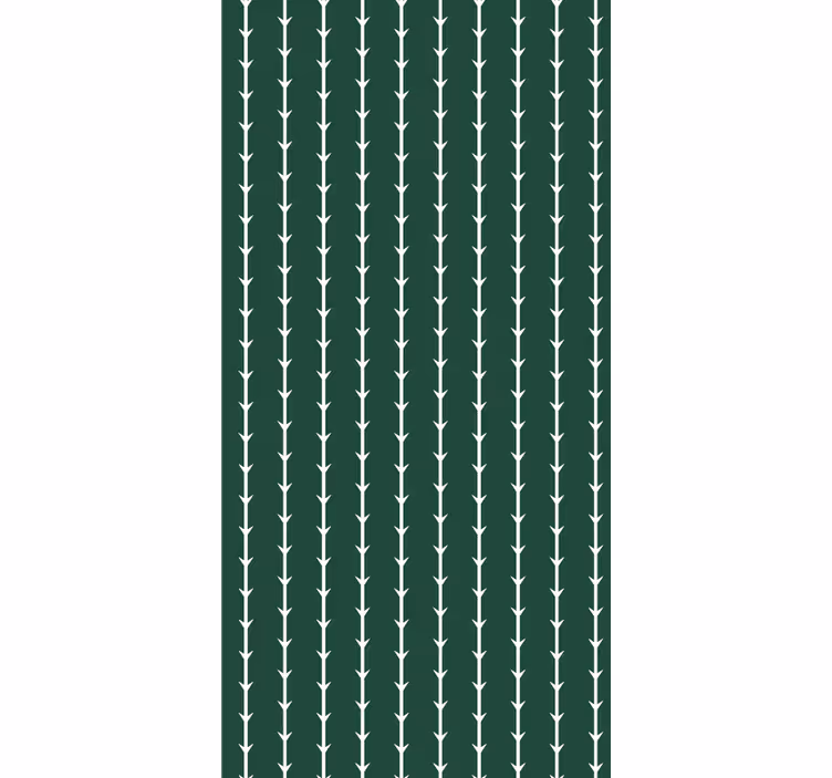 Tapete geometrische Muster geometrisches bambus-design - TenStickers