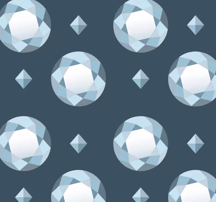 Tapete Kreise geometrisches kugelmuster - TenStickers