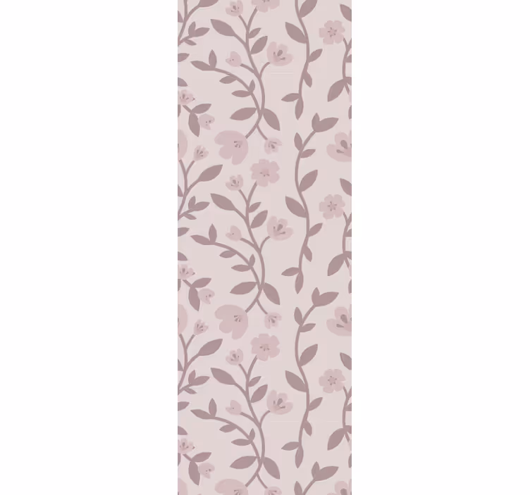 Tapete Jugendzimmer elegante Blumentapete Design - TenStickers