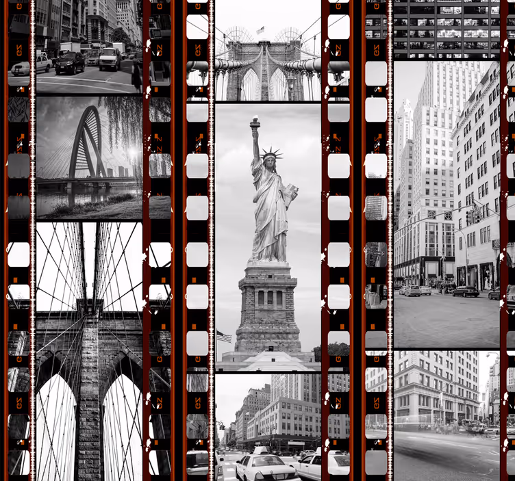 Fototapete Stadt Kunst New York City - TenStickers
