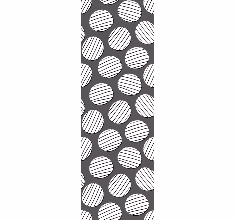Tapete geometrische Muster geometrisches kreismuster - TenStickers