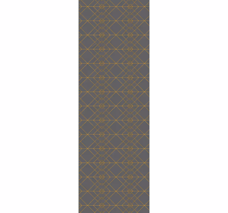 Tapete geometrisch mit geometrischem gittermuster - TenStickers