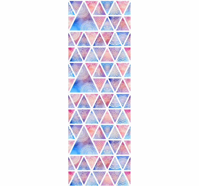 Tapete geometrisch geometrisches dreiecksarray - TenStickers