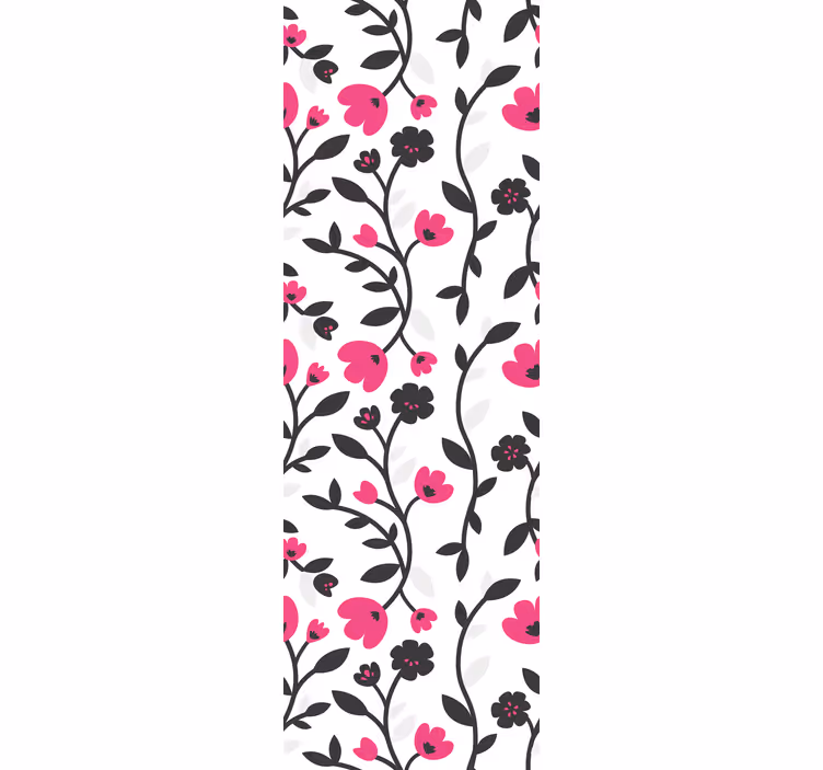 Fototapete Natur pinke Blüten - TenStickers