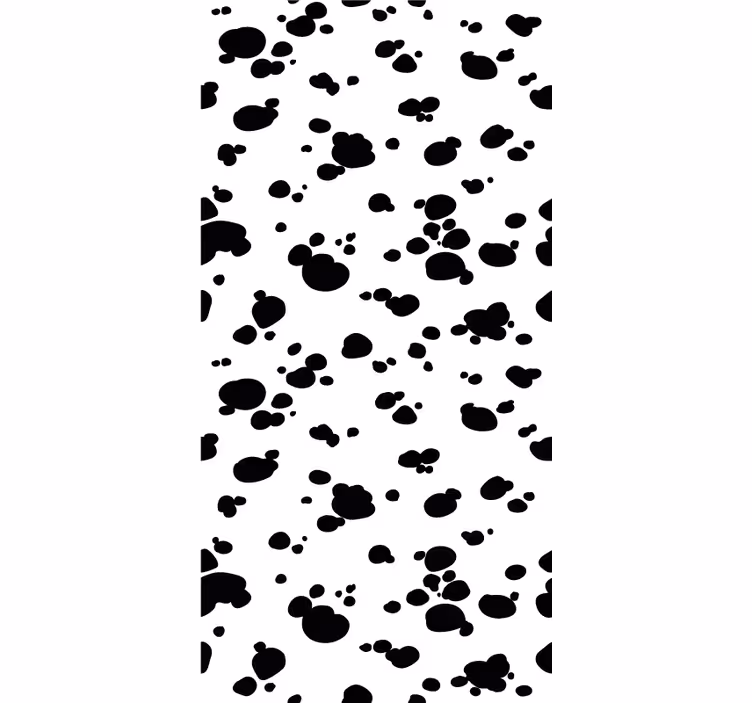 Tapete hunde pfotenabdruck muster - TenStickers