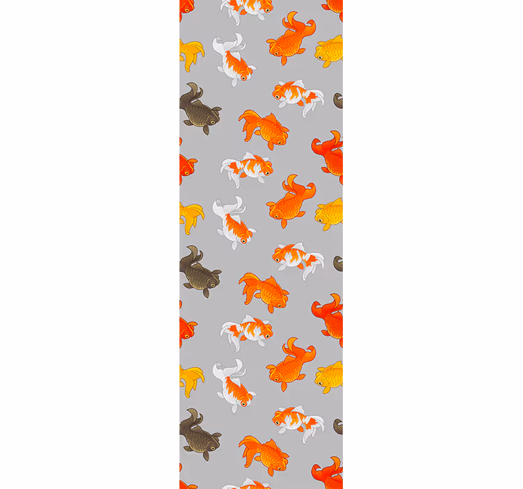 Tapete Fische wassermuster - TenStickers