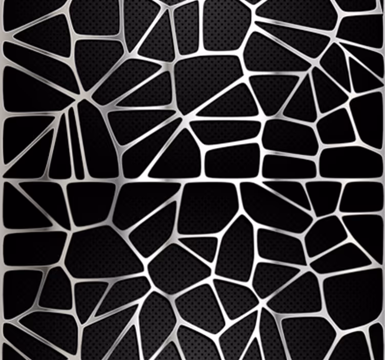 Tapete geometrische Muster geometrisch abstrakt - TenStickers