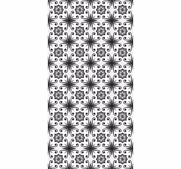 Fliesen Tapete dekoratives fliesenmuster - TenStickers