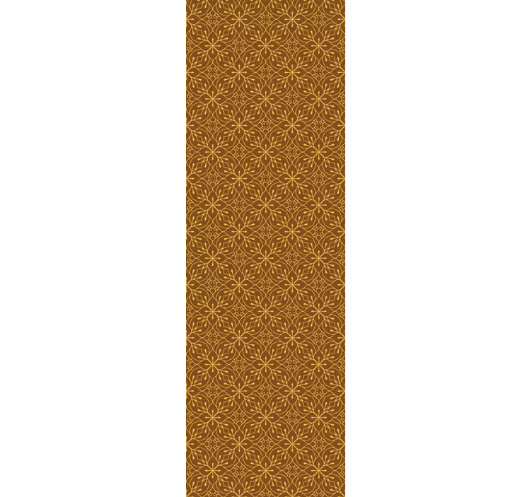 Fliesen Tapete geometrische blumen - TenStickers