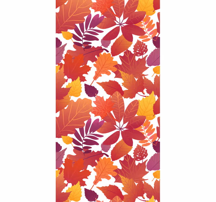 Tapete Blätter herbstlaub - TenStickers