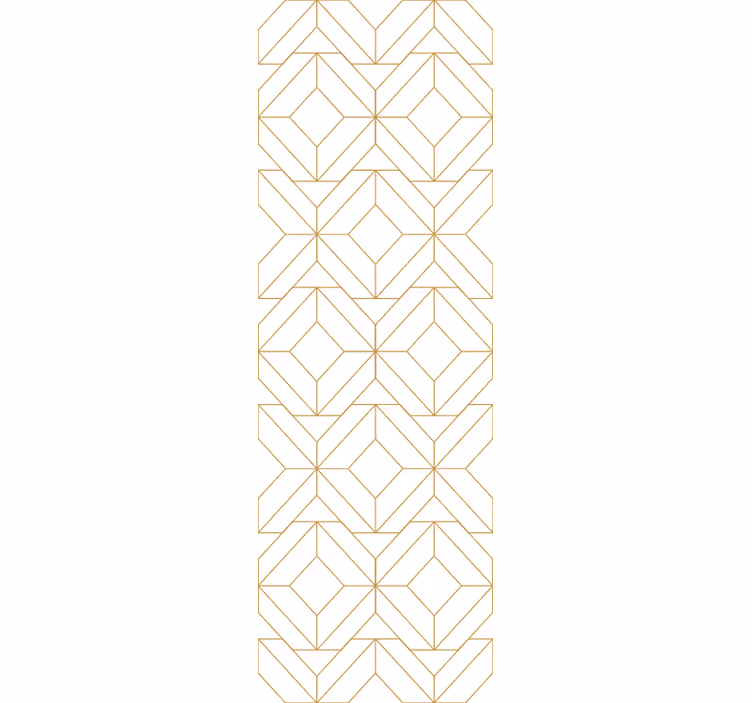 Tapete geometrische Muster geometrisches würfeldesign - TenStickers