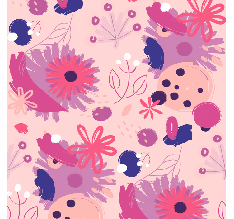 Blumentapete blumenarrangement-design - TenStickers