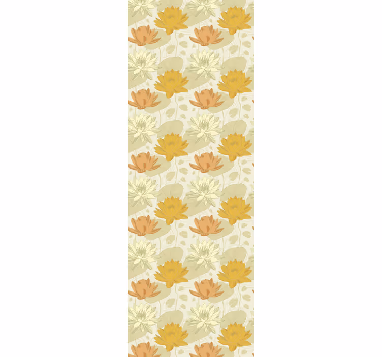 Tapete Jugendzimmer Blumenarrangement-Muster - TenStickers
