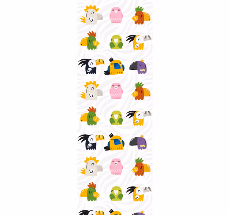Tapete Kinderzimmer fröhliches monster wandbild - TenStickers