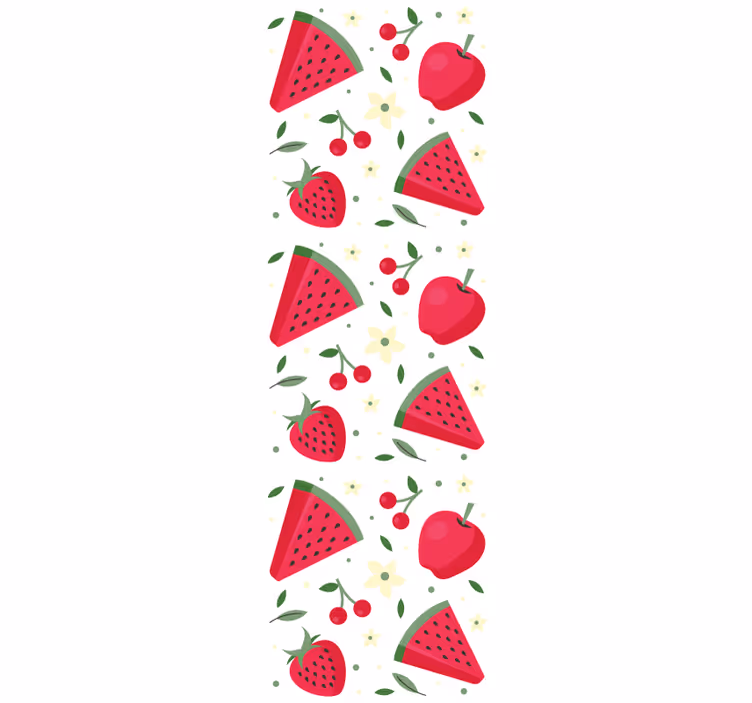 Tapete Natur fruchtmuster - TenStickers