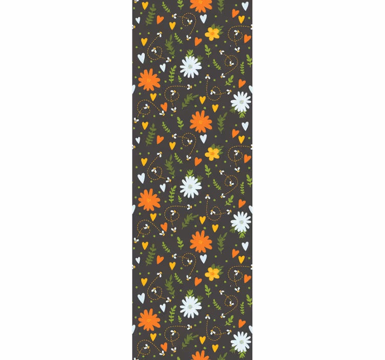 Tapete Natur florales Motiv - TenStickers