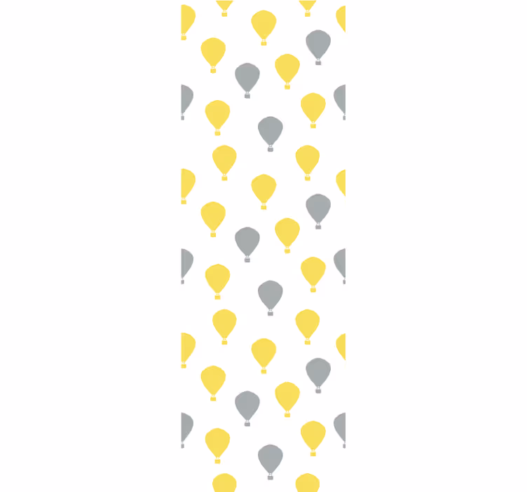 Tapete Kinderzimmer heißluftballonmuster - TenStickers