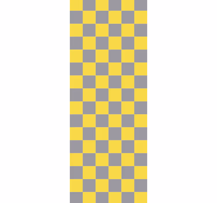 Tapete quadrate im schachbrettmuster - TenStickers