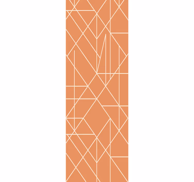 Tapete geometrisch linear - TenStickers