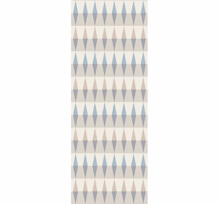 Tapete geometrisch stilisiertes rautenmuster - TenStickers