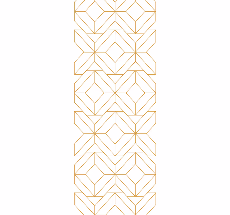 Tapete geometrisch würfelmuster - TenStickers