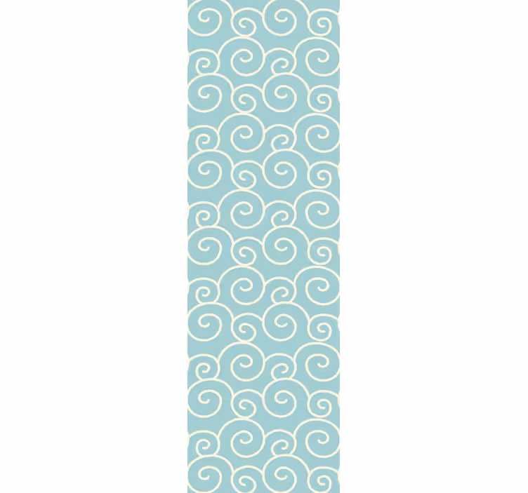 Ornament Tapete wirbelnde spiralen - TenStickers