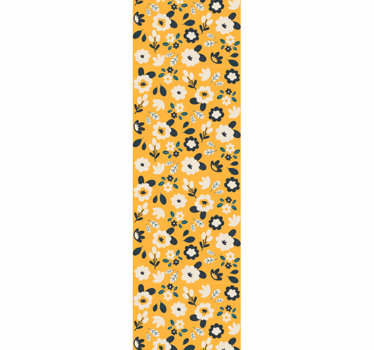 Blumentapete blumenschlafzimmer - TenStickers
