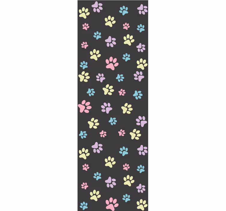 Tapete Hunde pfotenmuster-motiv - TenStickers
