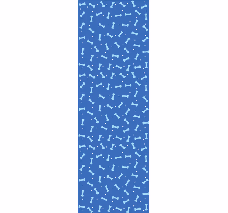Tapete Hunde geometrisches knochenmotiv - TenStickers