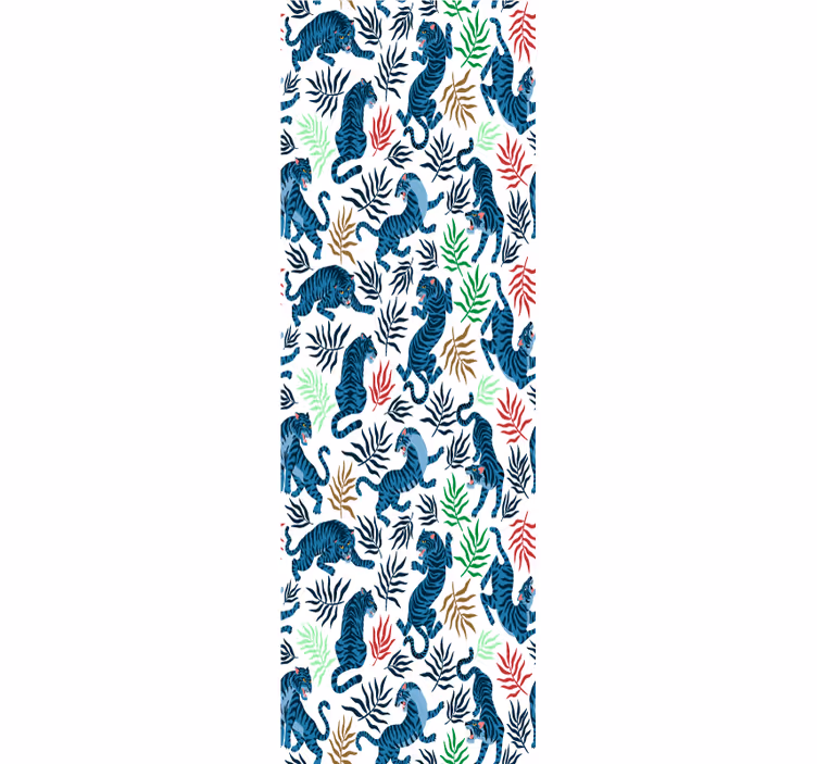 Tapete Tiere tropisches tigermotiv - TenStickers