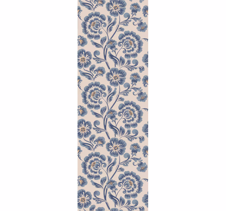 Tapete florale Ornamente florale damast-Klasse - TenStickers