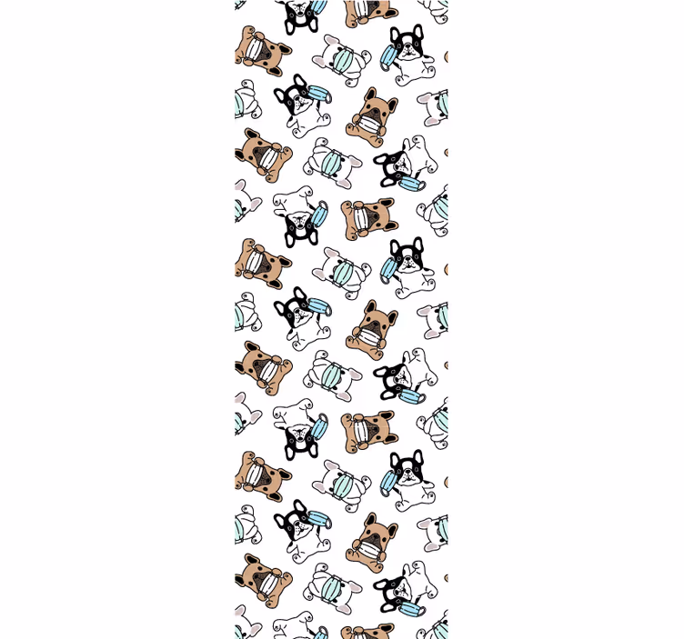 Tapete hunde für canine skater - TenStickers
