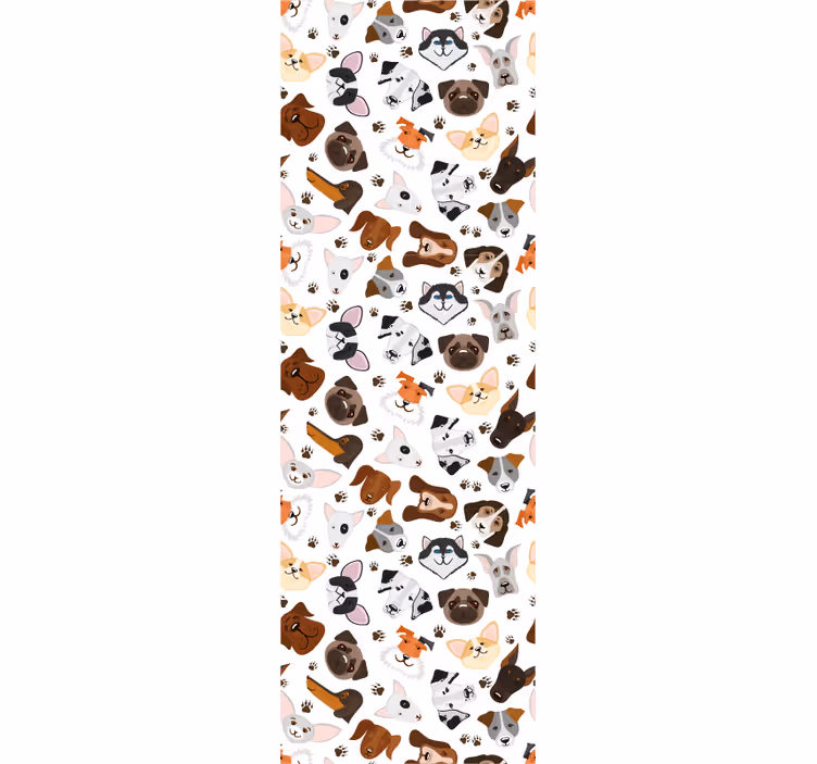 Tapete Hunde hundesammlung - TenStickers