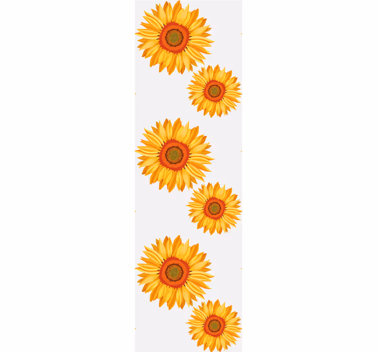 Pflanzen Wohnzimmer Tapete Stilvolle Blumen - TenStickers