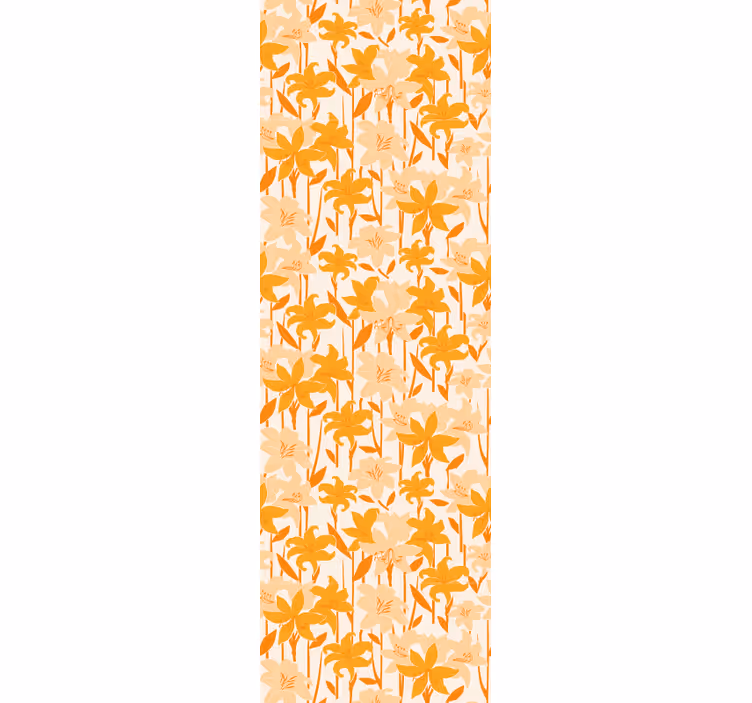 Herbstlaub-Design Tapete Natur - TenStickers