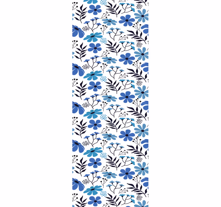 Blumentapete florale botanische bilder - TenStickers