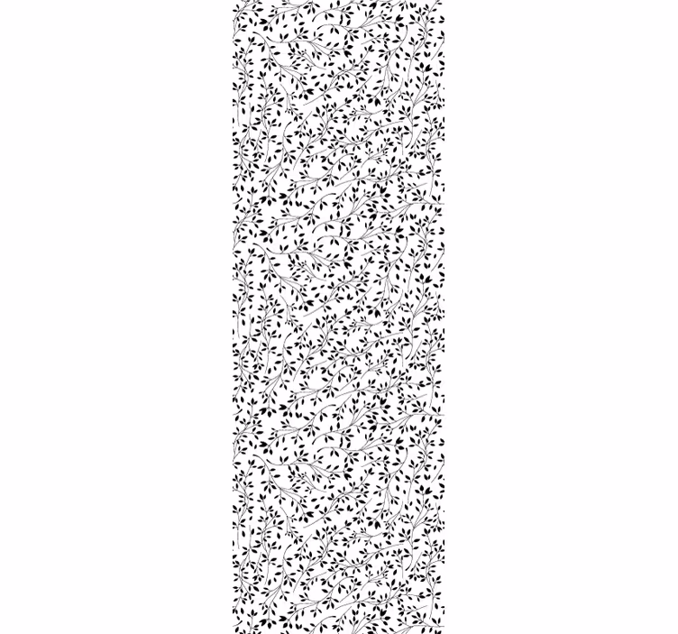 Blumentapete Natur florale Komplexität - TenStickers